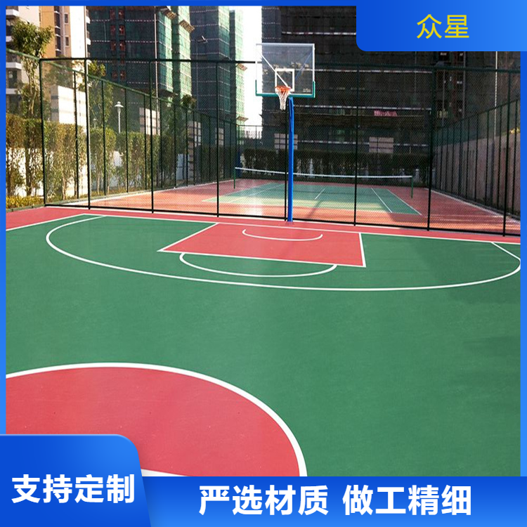孝感市塑胶跑道篮球场硅PU - 哪里好