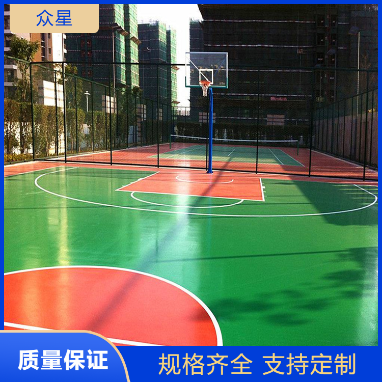 孝感市塑胶篮球场塑胶地坪 - 推荐